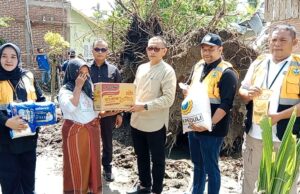 PT PIM Salurkan Bantuan Masa Panik Untuk Korban Angin Kencang di Aceh Utara