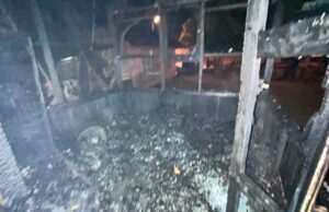 Bilik Santri Dayah Bustanu Nadinatiddin Muara Dua Terbakar