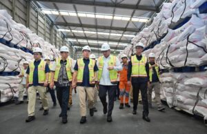 Wakil Menteri Pertanian Berkunjung ke PT Pupuk Iskandar Muda