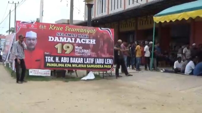 KPA wilayah Pasee Peringati 19 Tahun Perdamian Aceh
