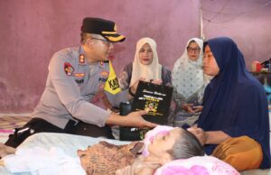 Sebagai Pilar Sosial Terdepan: Kapolres Aceh Utara Bantu Anak Kurang Gizi
