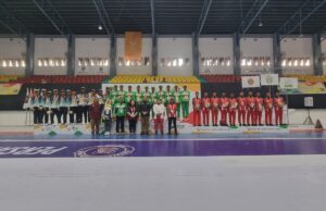 Atlet Lhokseumawe Sumbang Medali Emas untuk Tim Drum Band Aceh di PON XXI 2024
