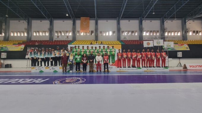 Atlet Lhokseumawe Sumbang Medali Emas untuk Tim Drum Band Aceh di PON XXI 2024