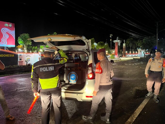 Polres Aceh Utara Gelar Razia Malam, Ini Target Yang Diincar