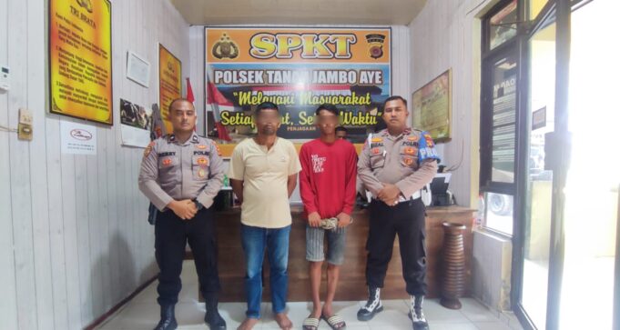 Terekam CCTV Saat Beraksi, Dua Pria Pelaku Pencurian Kipas Angin di Masjid Panton Labu Ditangkap