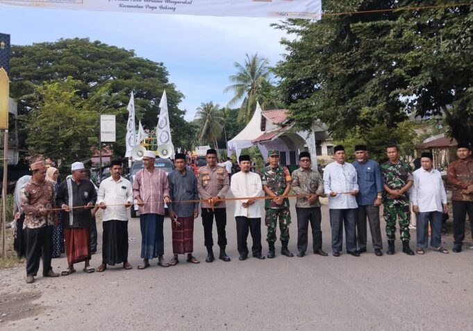 Sambut Maulid Nabi, Warga Paya Bakong Gelar Shalawat Keliling
