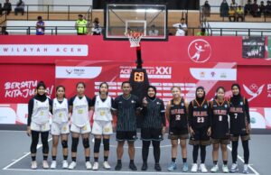 Hari Terakhir Basket 3×3 PON Aceh-Sumut 2024, Tim Semifinalis Siap Berjuang