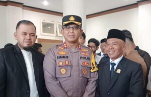 Kapolres Aceh Utara Hadiri Rapat Penyampaian Visi & Misi Pasangan Cabup dan Cawabup Aceh Utara