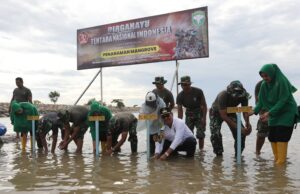 Pj Wali Kota Lhokseumawe Apresiasi Sinergi TNI dalam Pelestarian Lingkungan