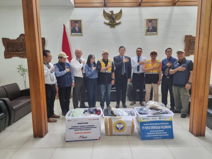 PT PIM Salurkan Bantuan Pemulihan Pasca Bencana di Papua Nugini