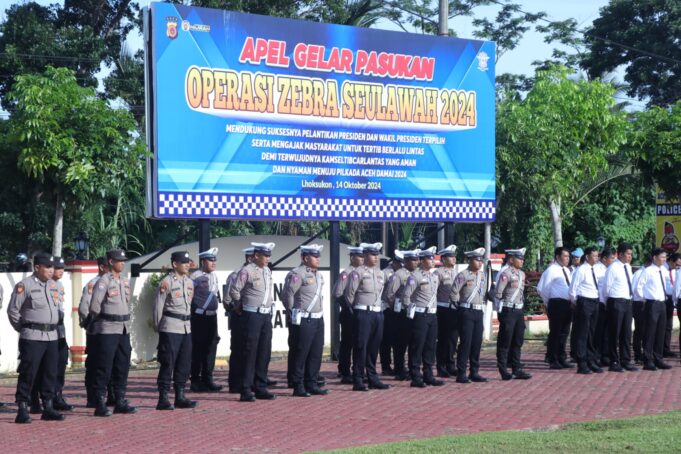 Operasi Zebra Seulawah 2024 Akan Berlangsung Selama 14 Hari