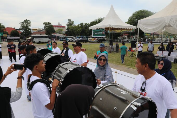 Gelar Kompetisi Marching Band, Pj. Wali Kota Dorong Kreativitas dan Silaturahmi