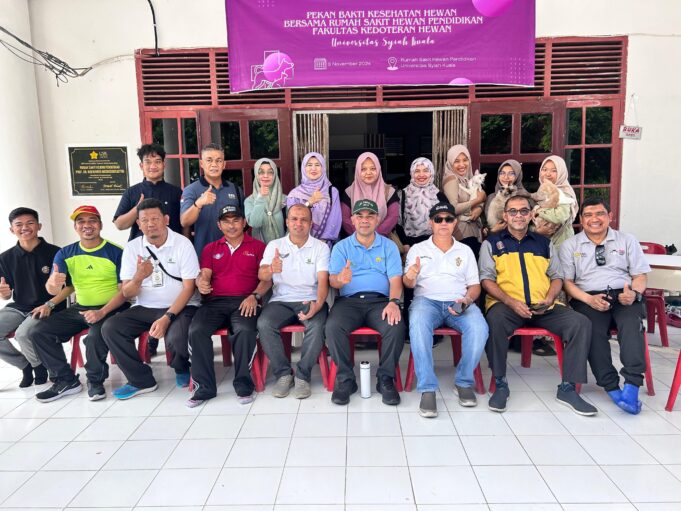 HUT FKH USK ke-64, Civitas Akademika Gelar Pekan Bakti Kesehatan Hewan