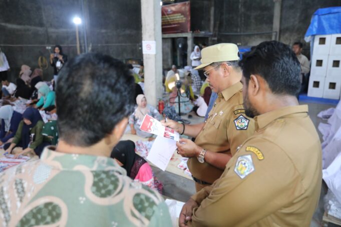 Pj Wali Kota Lhokseumawe Tinjau Kesiapan Logistik Pilkada 2024