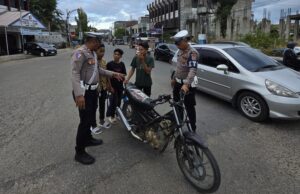 Tindak Pengendara di Bawah Umur, Polantas Lhokseumawe: Waspadai Bahaya Laka Lantas
