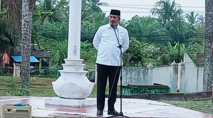 Pimpin Apel, Pj Sekda Aceh Utara Tinjau Fasilitas Cathlab RSUD Cut Mutia