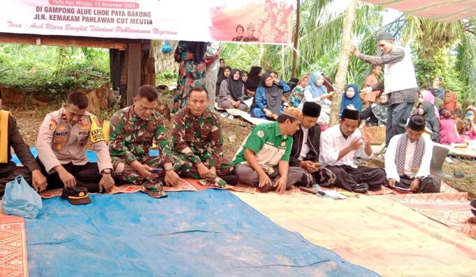 IPSM Aceh Utara Peringati Hari Pahlawan ke-75 di Makam Teuku Ben Daud Pirak