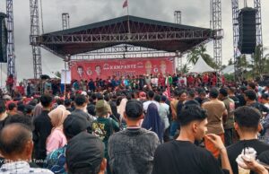 Ribuan Msyarakat Hadiri Kampanye Akbar Calon Gubernur Aceh Nomor Urut 02