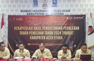 KIP Aceh Utara Selesaikan Rekapitulasi Hasil Pilkada 2024
