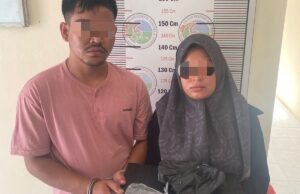 Pilisi Tangkap Pasutri di Aceh Utara, 81,5 Gram Sabu Disita