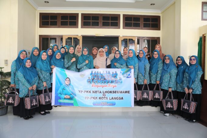 Tingkatkan Kapasitas Organisasi, TP PKK Lhokseumawe Kungker ke Aceh Timur dan Langsa