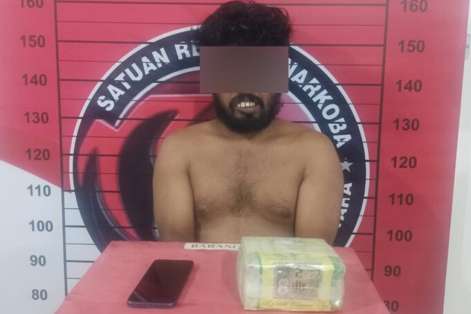 Polres Aceh Utara Kembali Gagalkan Peredaran 1 Kilogram Sabu