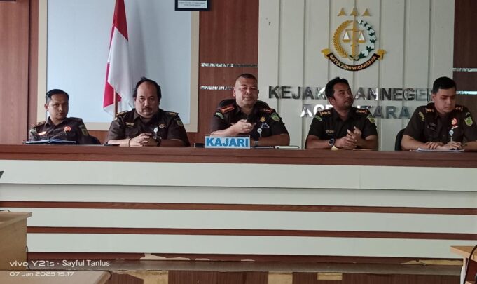 Kejari Aceh Utara Ungkap Capaian Kinerja 2024 dalam Konferensi Pers