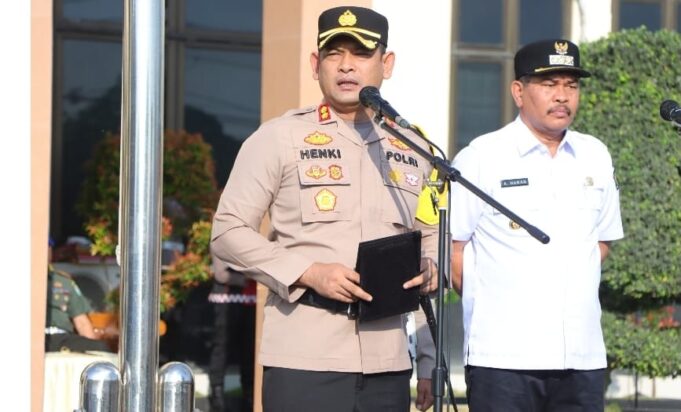 Pj Wali Kota Lhokseumawe Apresiasi Polres Jaga Keamanan di Tahun Politik