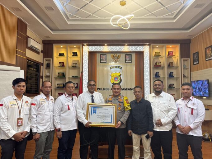 Atas Dedikasi Pemberantasan Narkoba dan Keadilan Restoratif, Polres Aceh Tamiang Dapat Penghargaan dari YARA