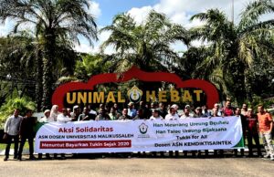 Puluhan Dosen Unimal Aceh Demonstrasi, Tuntut Pencairan Tukin