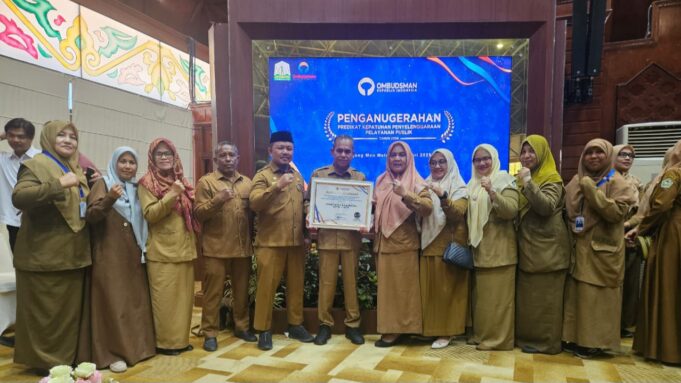 Pemkab Aceh Utara Raih Penghargaan Kepatuhan Pelayanan Publik dengan Predikat Tinggi