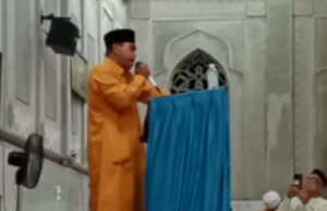 Tgk Hasbi, Qari di Masjid Geudong-Geudong, Wafat Saat Membaca Ayat Suci Alquran