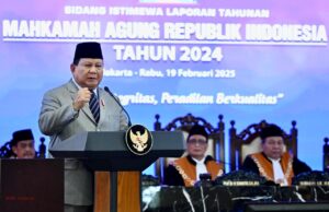 Presiden Prabowo Apresiasi Peran Hakim dalam Penegakan Hukum di Indonesia