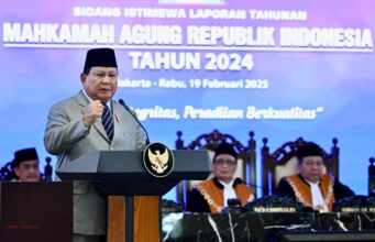 Presiden Prabowo Apresiasi Peran Hakim dalam Penegakan Hukum di Indonesia