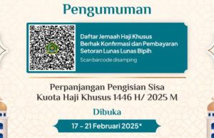 Tersisa 1.838 Kuota, Konfirmasi dan Pelunasan Biaya Haji Khusus Diperpanjang Hingga 21 Februari 2025