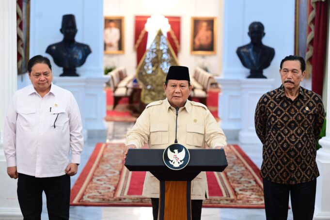 Presiden Prabowo Umumkan Kebijakan Wajib Penyimpanan DHE SDA di Dalam Negeri