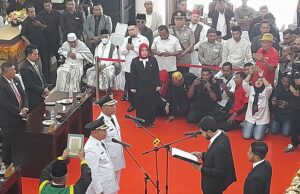 Sah! Ismail A Jalil dan Tarmizi sebagai Bupati dan Wakil Bupati Aceh Utara