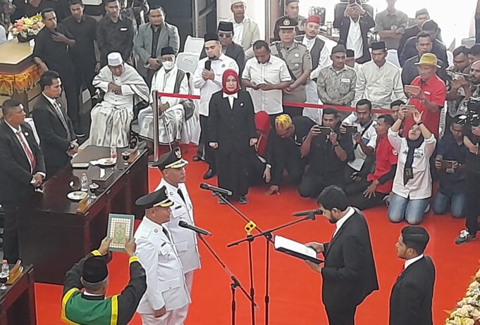 Sah! Ismail A Jalil dan Tarmizi sebagai Bupati dan Wakil Bupati Aceh Utara