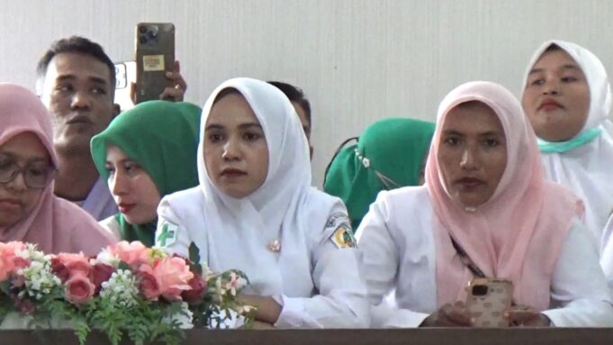 Perwakilan Dari 2800 Tenaga Kesehatan Sukarela Audiensi Dengan DPRK Aceh Utara Terkait Seleksi P3K Tahap Kedua