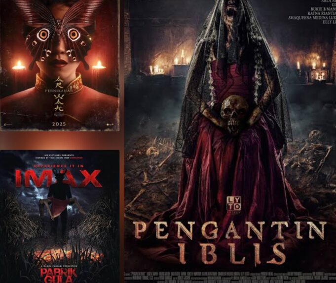 Film Horor Indonesia Terbaru 2025, “Pengantin Iblis”, “Pabrik Tebu”, dan “Pernikahan Arwah” Tayang di Bioskop