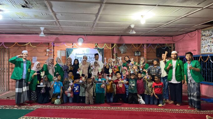 Peringati Isra’ Mi’raj, Mahasiswa KKN Unimal Gelar Lomba di Gampong Tanjong Krueng Pase