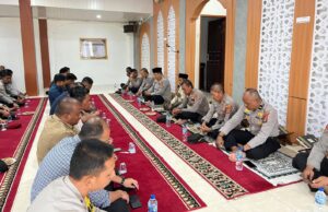 Polres Aceh Utara Gelar Tahlilan untuk Almarhum Abu Kuta Krueng