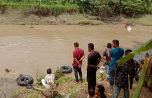 Pencarian Bacah 6 Tahun yang Terseret Arus Krueng Pasee Belum Membuahkan Hasil