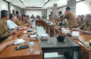Rapat Perdana, Bupati dan Wakil Bupati Aceh Utara Paparkan Program 100 Hari Kerja