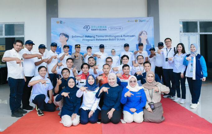 Relawan Bakti BUMN Batch VII Tahun 2025 Pupuk Indonesia Group Gelar Program TAJUMASE di Sabang
