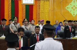 Wakili Kapolri, Kapolda Aceh Hadiri Pelantikan Bupati dan Wakil Bupati Aceh Tamiang