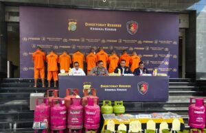 Lagi! Kasus Pengoplosan Gas Elpiji di Bekasi dan Jakarta Terungkap, Polisi Tangkap Delapan Pelaku