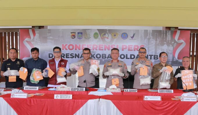 Ungkap 165 Kasus Narkoba, Polisi Amankan 248 Tersangka