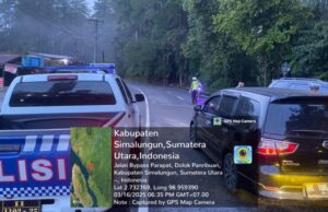Banjir Bandang Landa Parapat, Lalu Lintas Sempat Terganggu, Polisi Bergerak Cepat