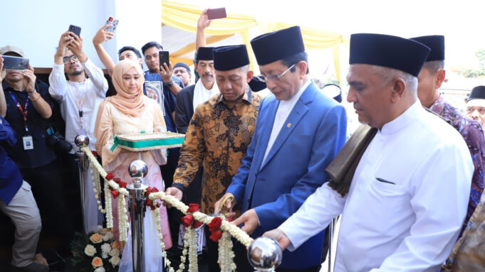 Masjid Ibadurrahman Resmi Diresmikan, Menag: Sumber Berkah bagi Lingkungan